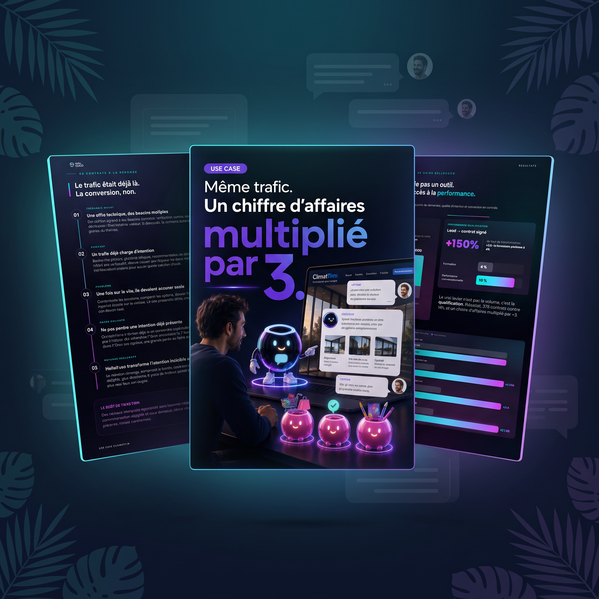 Use case HelloCoco — CA multiplié par 3
